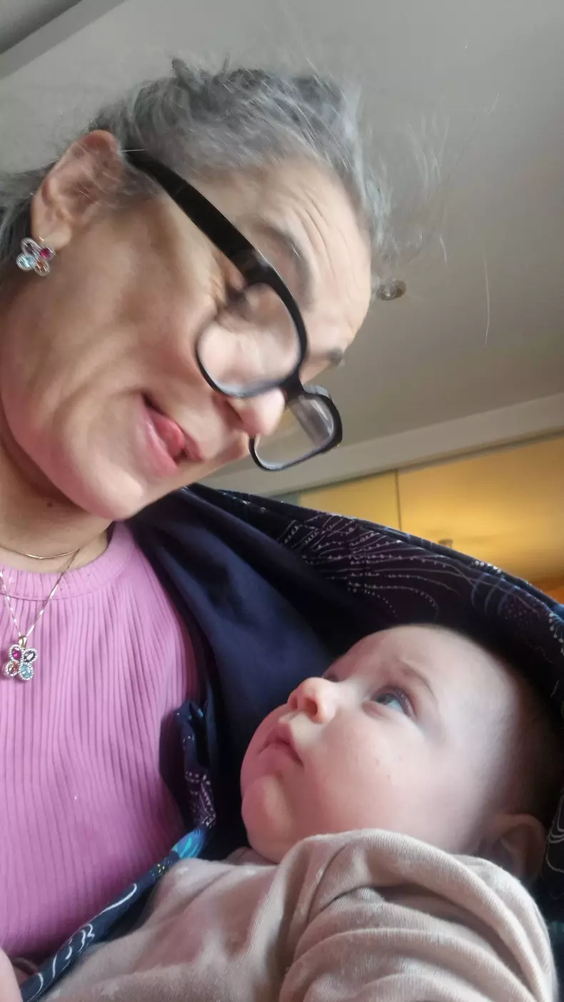 9. Maia Morgenstern și nepotul ei