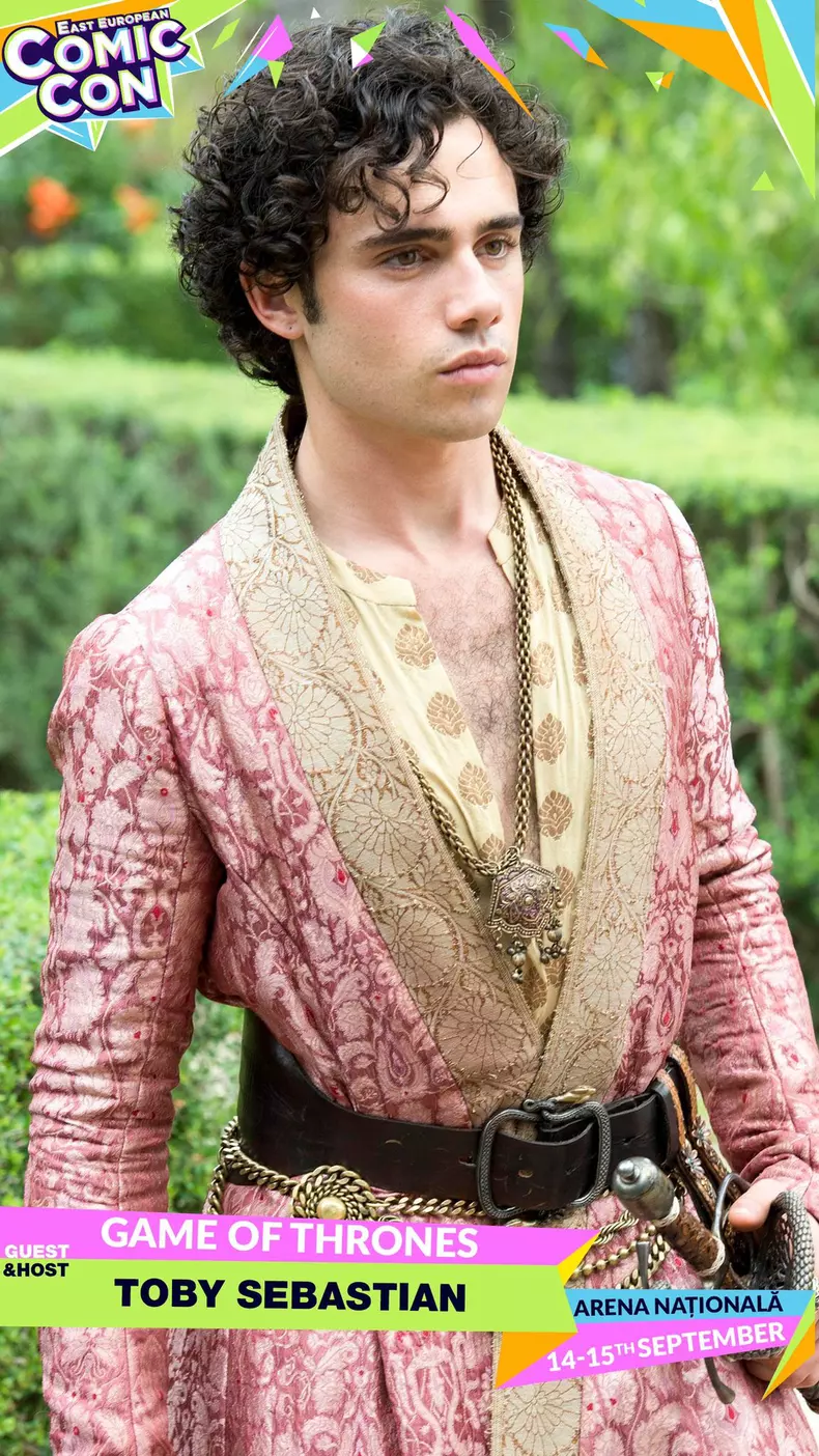 Toby Sebastian vine la Comic Con 2024, în București  (5)