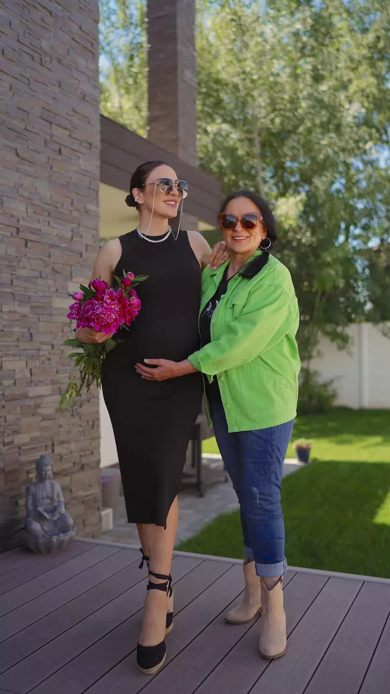 Anca Ciota insarcinata