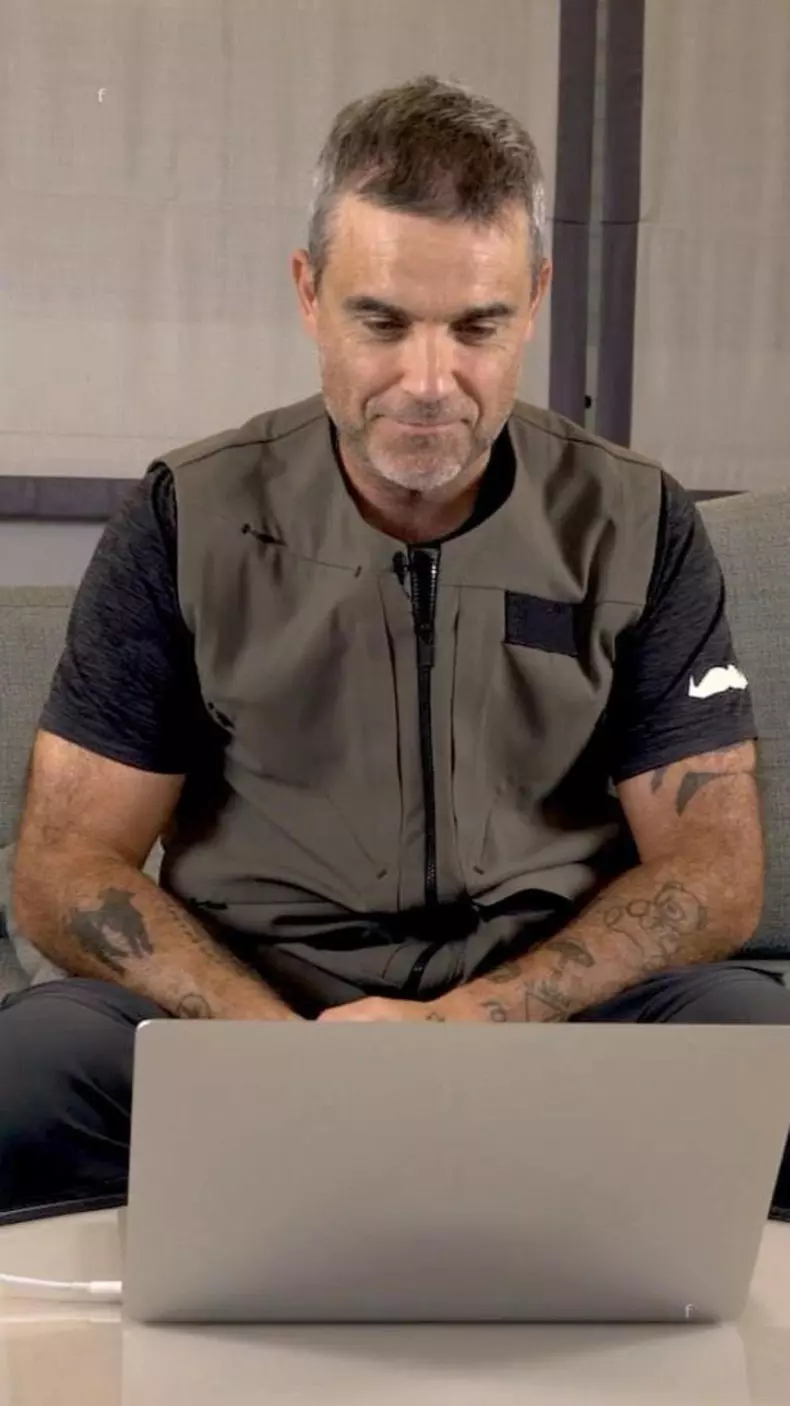 Robbie Williams ia medicamente pentru a slăbi 