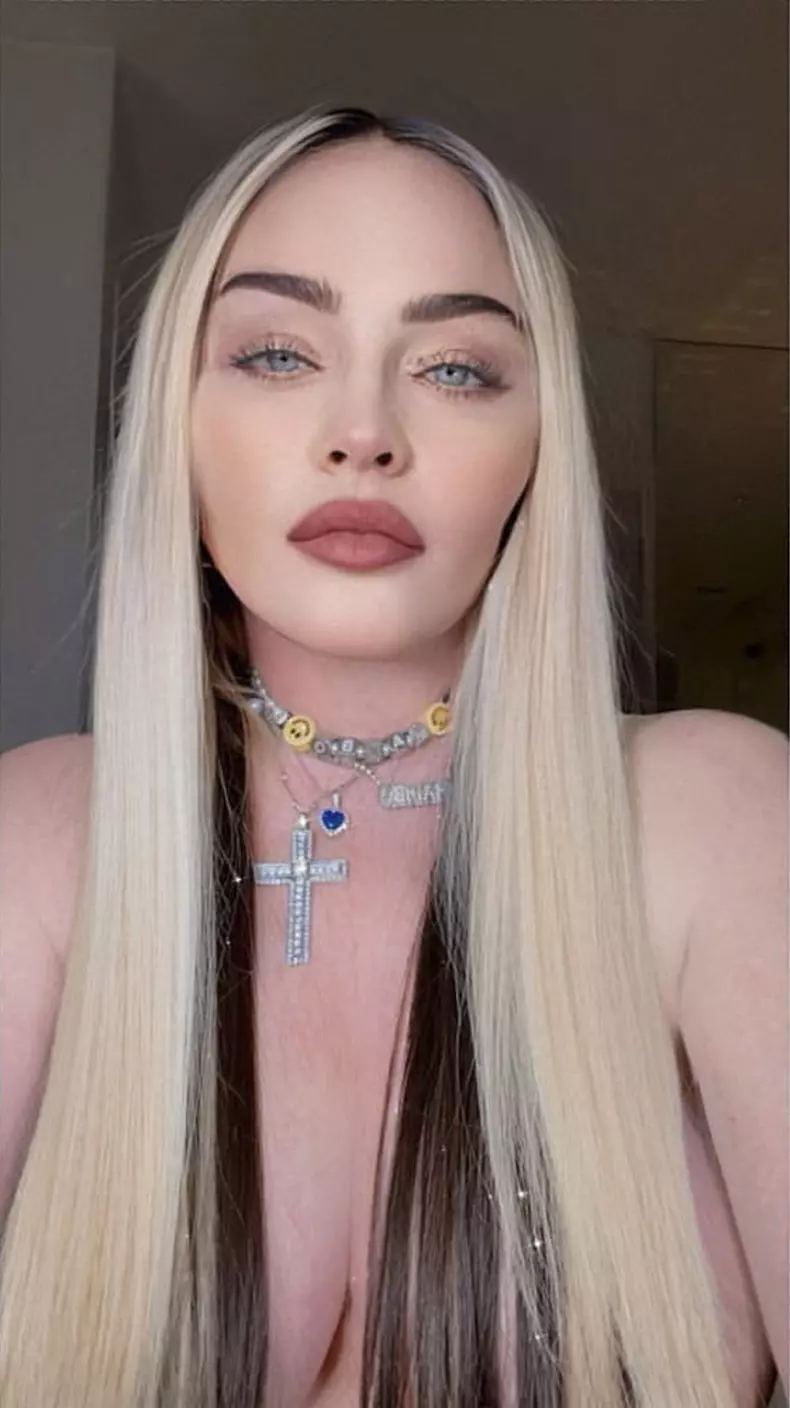 Madonna sur Instagram