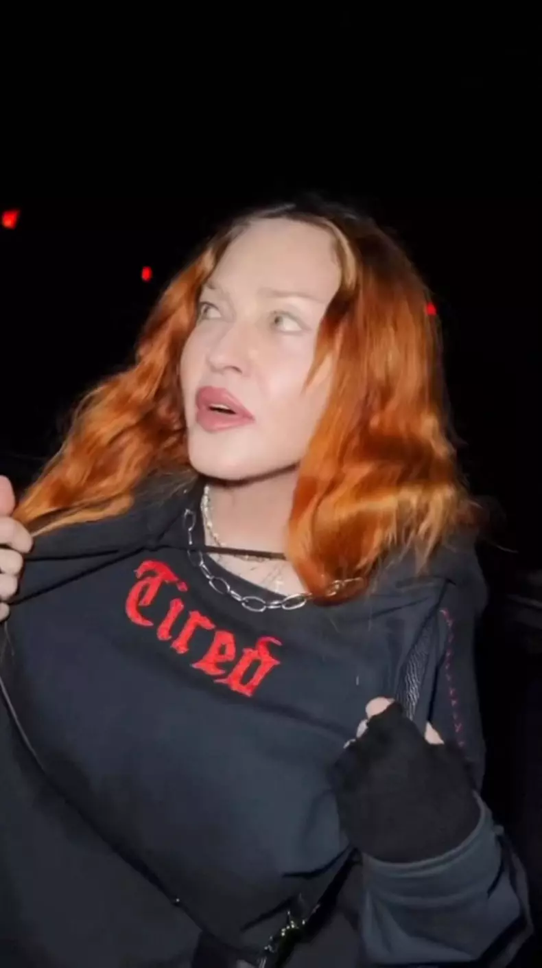 Madonna sur Instagram