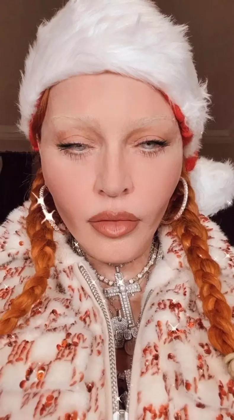 Madonna sur les réseaux sociaux