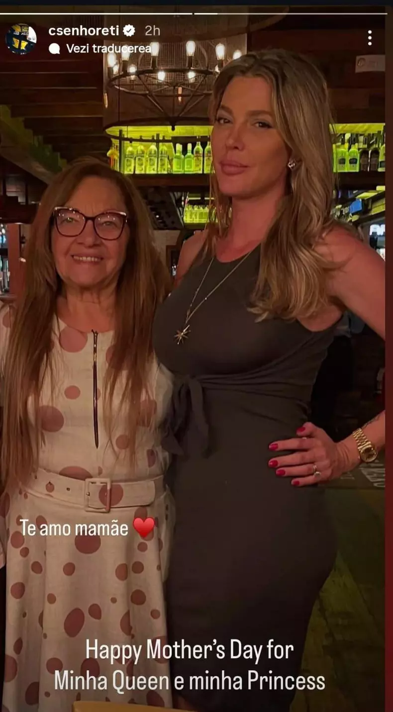 Alina Vidican si mama