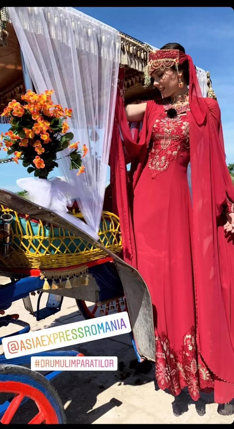 Irina Fodor filmari Asia Express