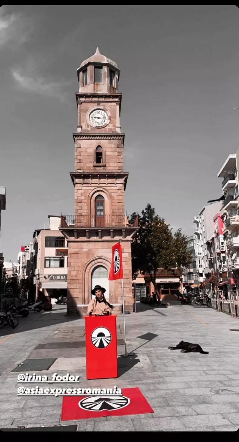 Irina Fodor filmari Asia Express