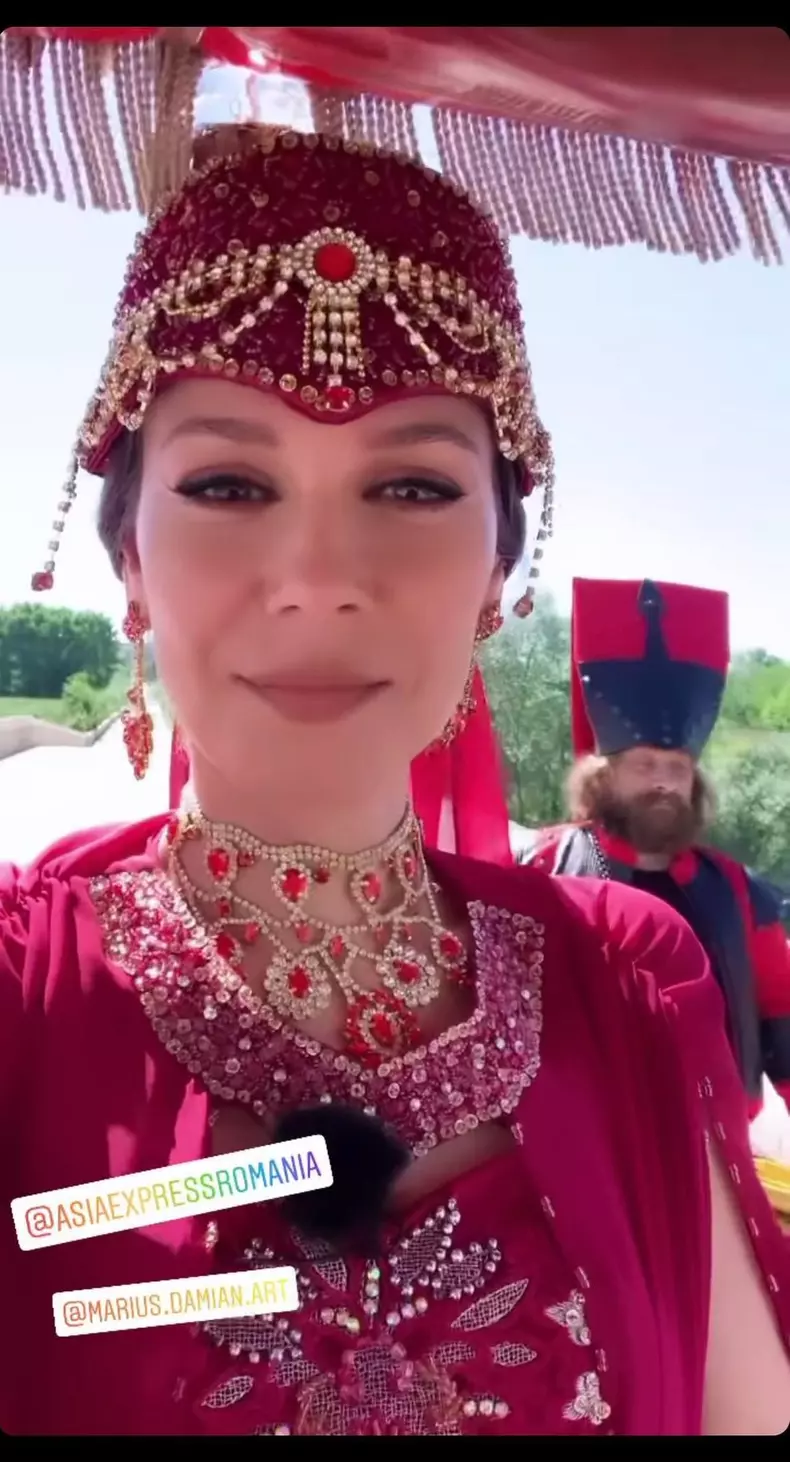 Irina Fodor filmari Asia Express