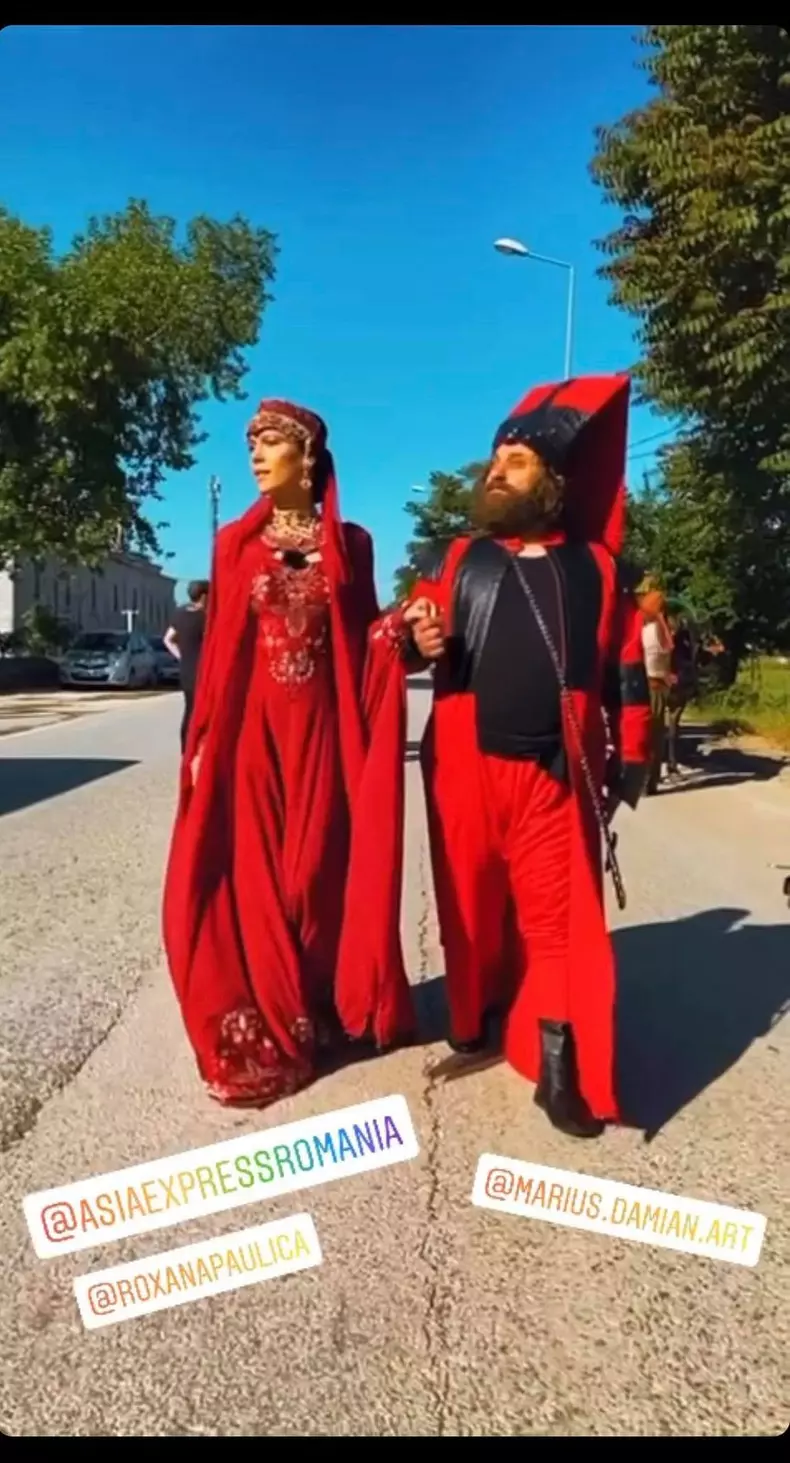 Irina Fodor filmari Asia Express (1)