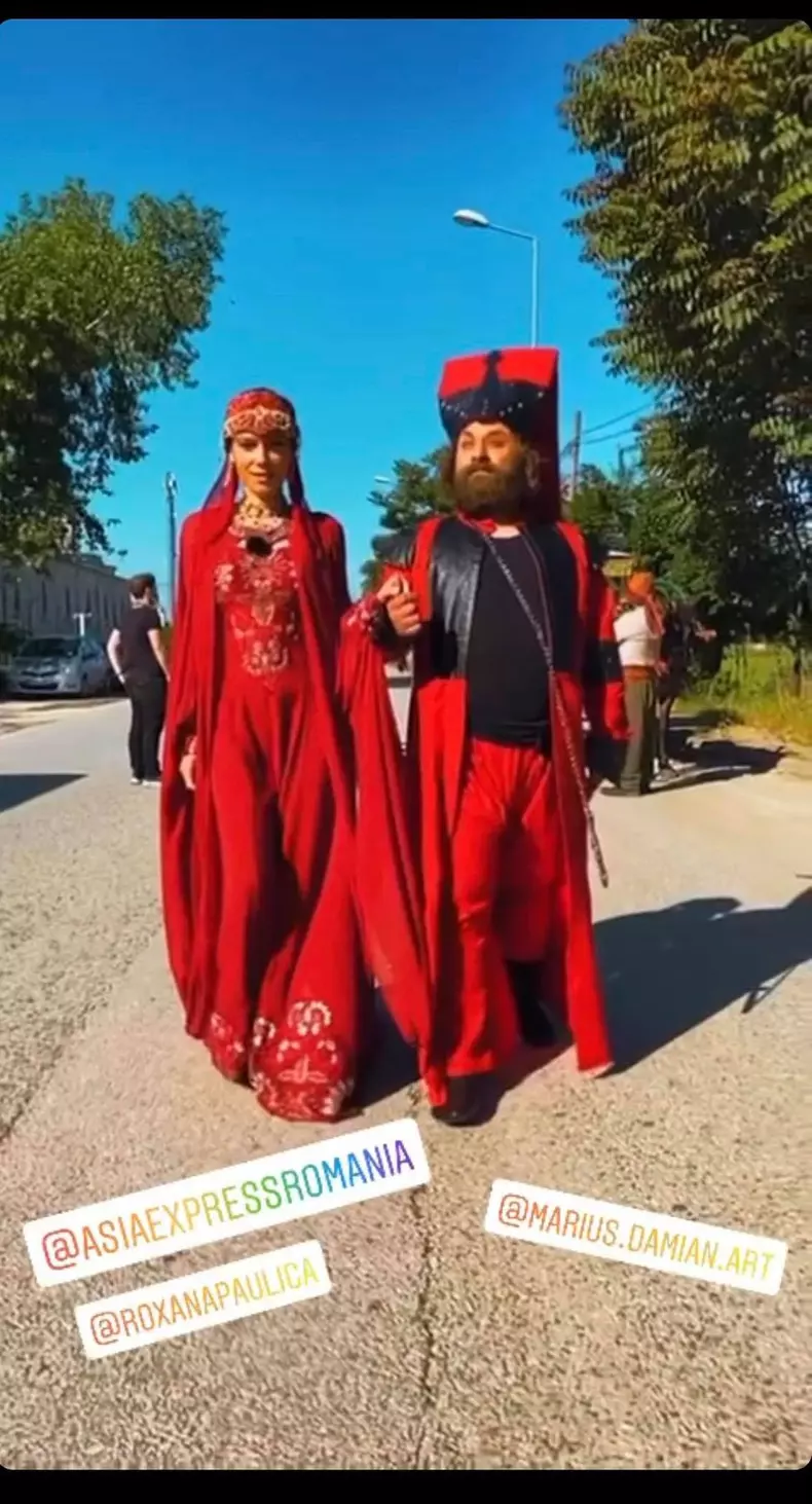 Irina Fodor filmari Asia Express