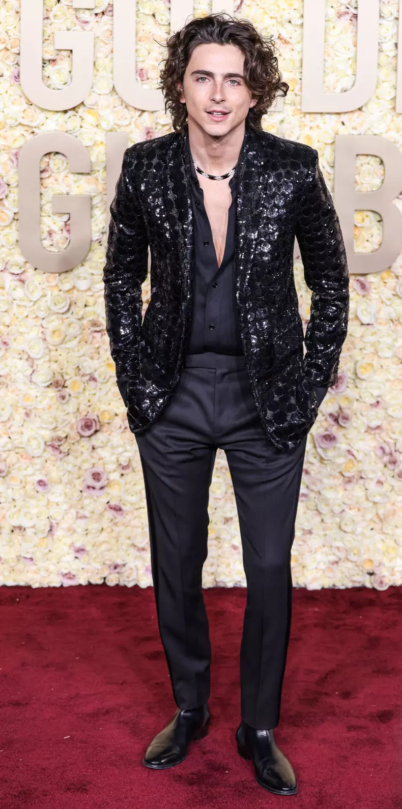 Timothée Chalamet și Kylie Jenner, moment viral la Globurile de Aur 2024