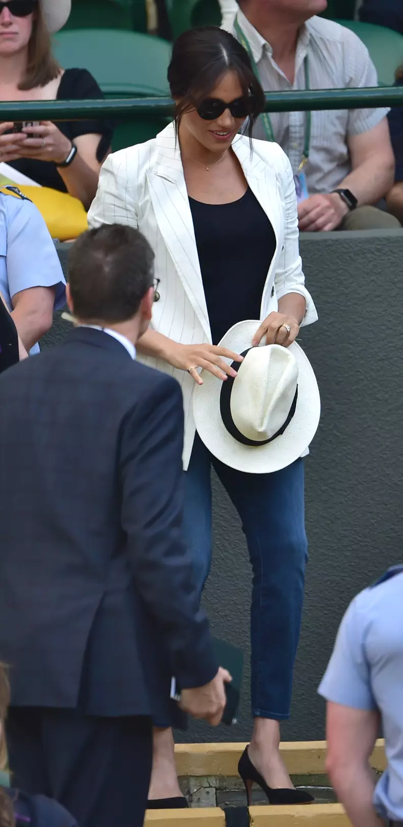 Meghan Markle pe Wimbledon, la meciul prietenei sale, Serena Williams