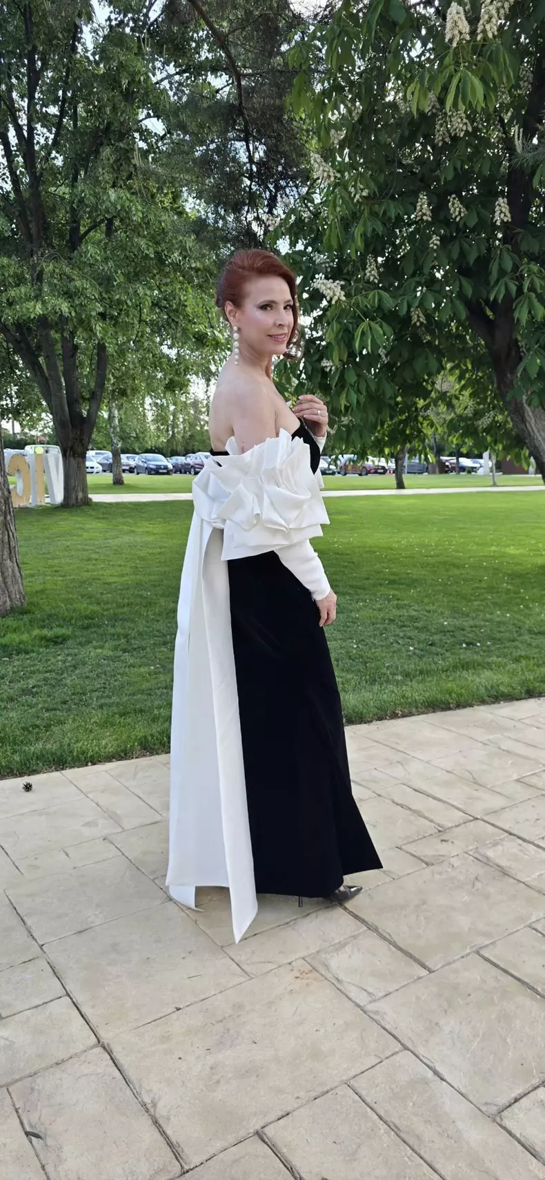 Monica Davidescu la nunta Andreei Balan