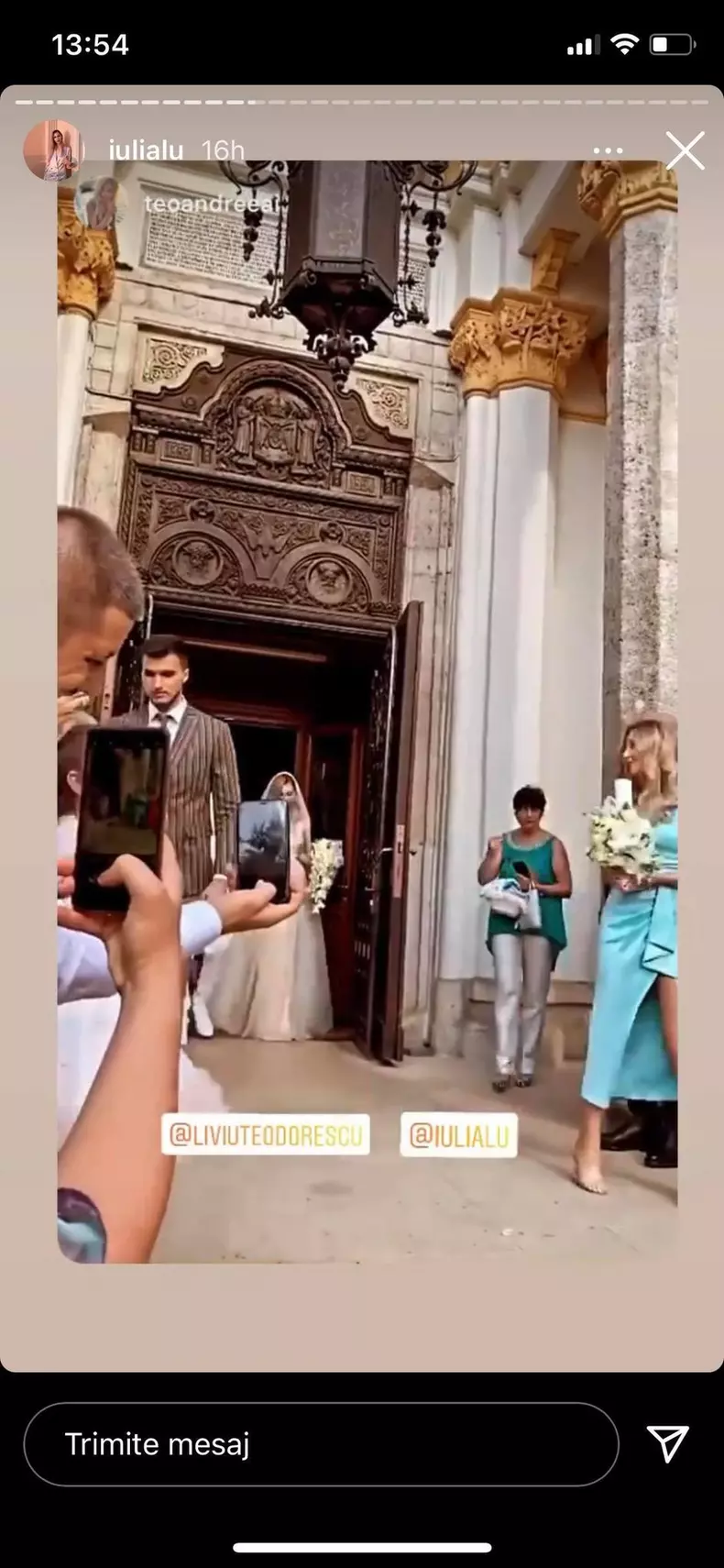 Liviu Teodorescu s-a casatorit religios (1)