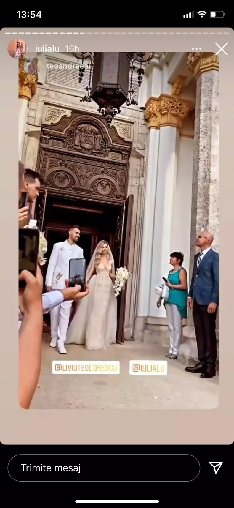 Liviu Teodorescu s-a casatorit religios (2)