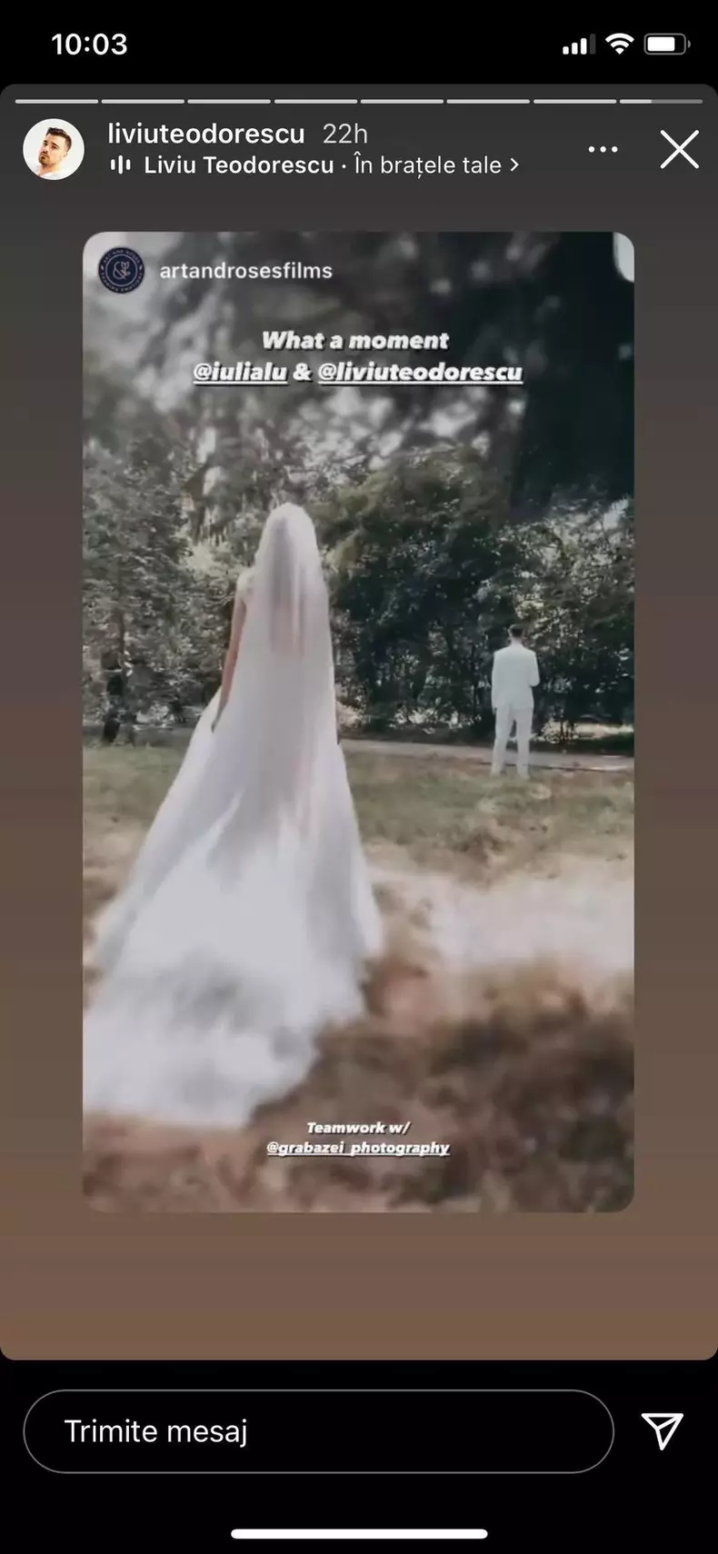 Liviu Teodorescu s-a casatorit religios (8)