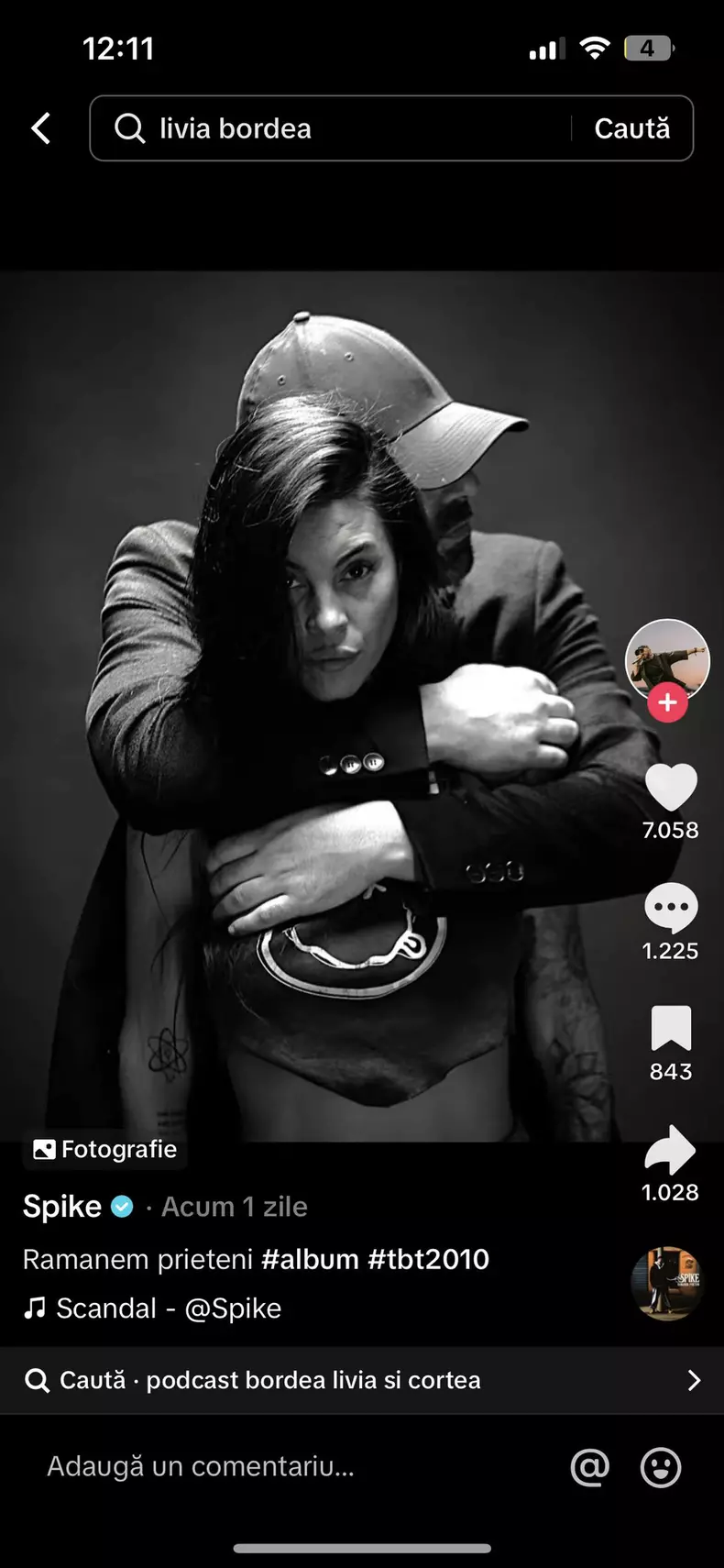 Spike și Livia TikTok