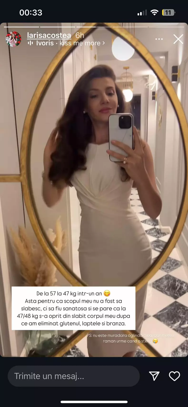 Larisa Costea a spus cum a slăbit 10 kg într-un an (3)