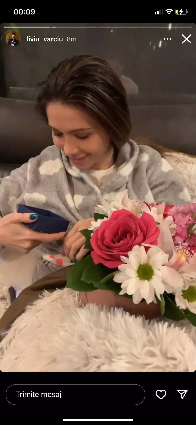 Liviu Varciu cadou pentru Anda Calin