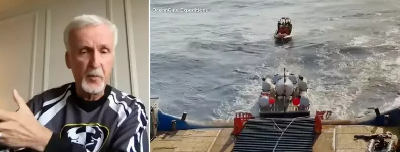 Le réalisateur du film Titanic, James Cameron, a parlé de la tragédie du submersible OceanGate