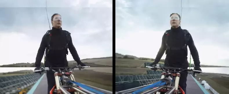 Tom Crusie reveals how he pulled off a stunning Mission Impossible cliff jump stunt in a new behind-the-scenes mini movie