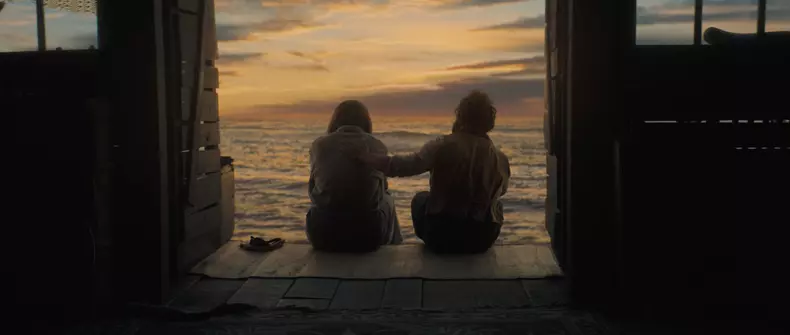 YOUNG WOMAN AND THE SEA