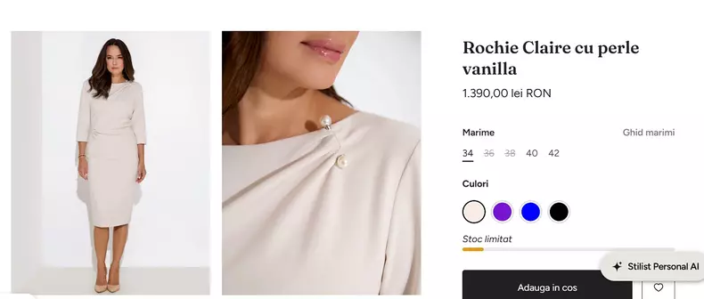 Andreea Raicu rochie Mirabela Gradinaru