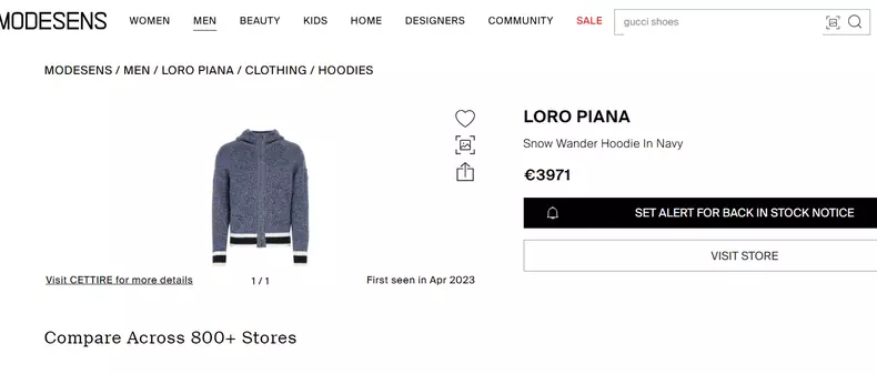 Hanorac Loro Piana Marcel Ciolacu