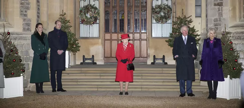 Queen Elizabeth II thanks key workers at Windsor Castle, UK - 08 Dec 2020
