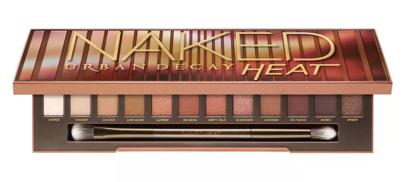 Paletă de farduri, Urban Decay, Naked Heat Palette, 237 lei, disponibilă Sephora