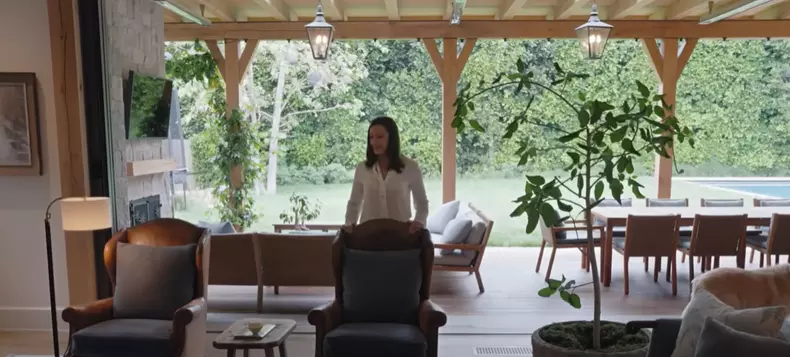 jennifer  garner living si terasa