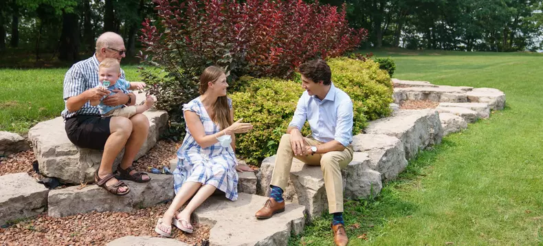 Justin Trudeau familie