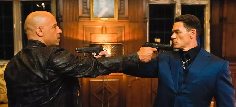 Vin Diesel and John Cena