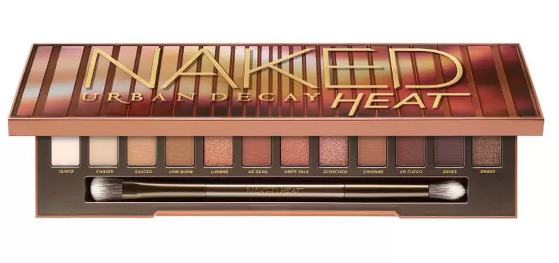 Paletă de farduri, Urban Decay, Naked Heat Palette, 237 lei, disponibilă Sephora