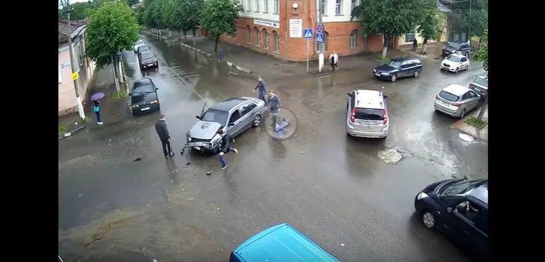 accident banal rusia