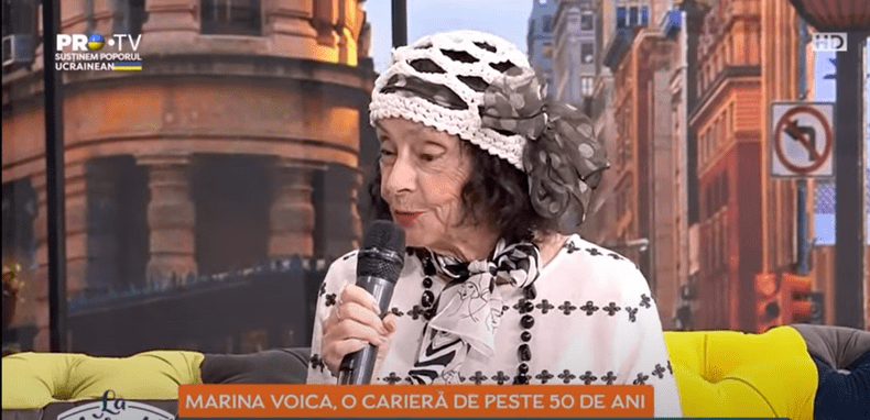 Marina Voica la 85 de ani