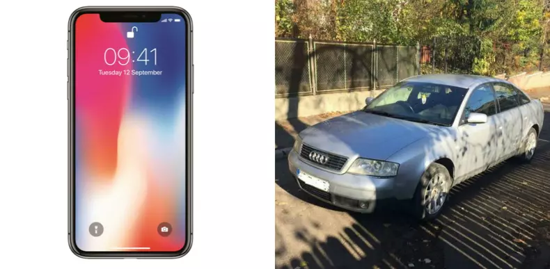 Car vs iphone