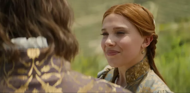 Millie Bobby Brown is a damsel in distress