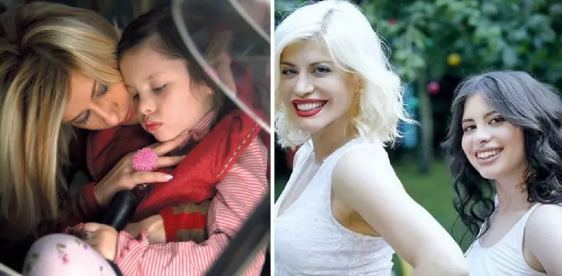 Loredana și fiica sa, Elena