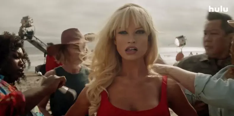 First look at TV mini series about Pamela Anderson Nineties sex tape scandal