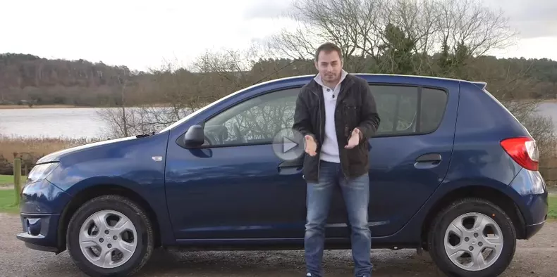 dacia sandero test marea britanie