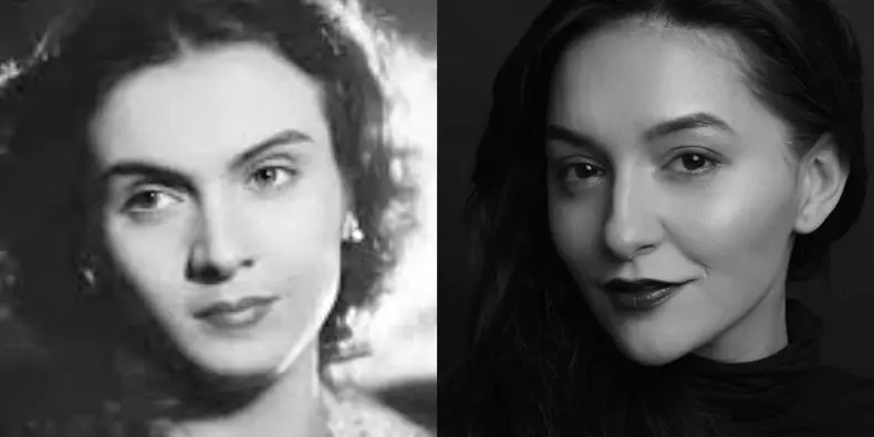 Maria Tănase și Teodora Calagiu Garofil