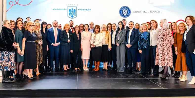 Mirabela Grădinaru la un eveniment