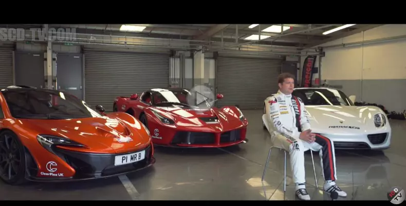 comparativ laferrari, p1, 918 spyder