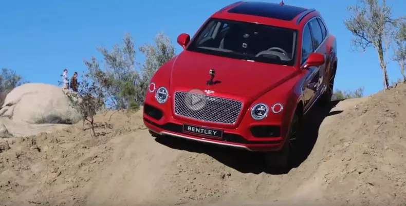 bentley bentayga off-road