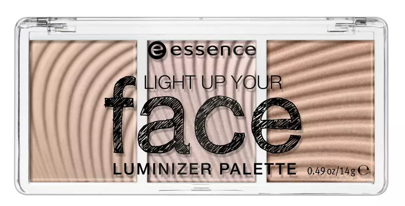 Iluminator, essence, Light Up Your Face Luminizer Palette, 21 lei