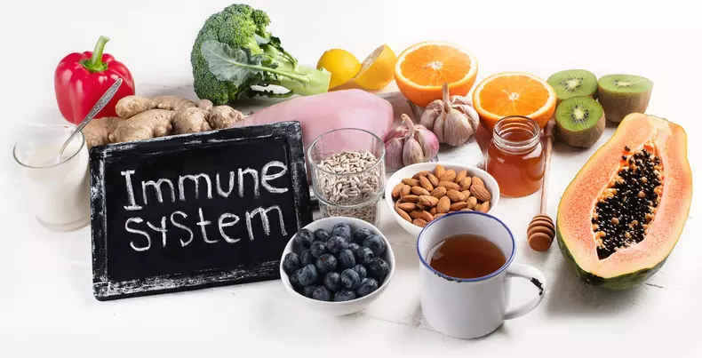 Health,Food,To,Boost,Immune,System.,Hgh,In,Antioxidants,,Minerals