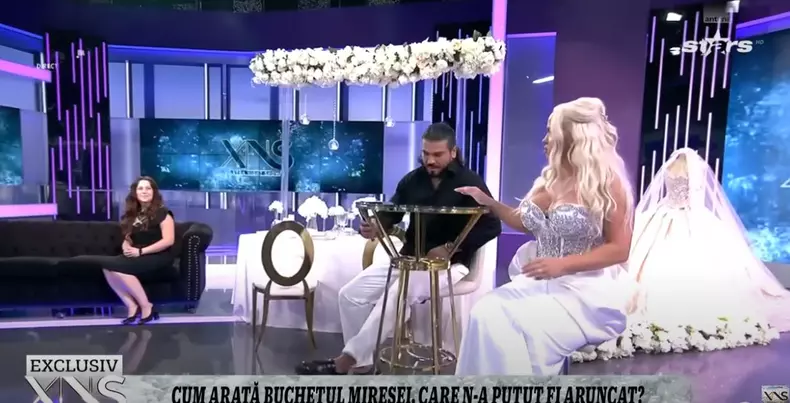 Cum arată cea de-a treia rochie de mireasă a Andei Adam  (6)