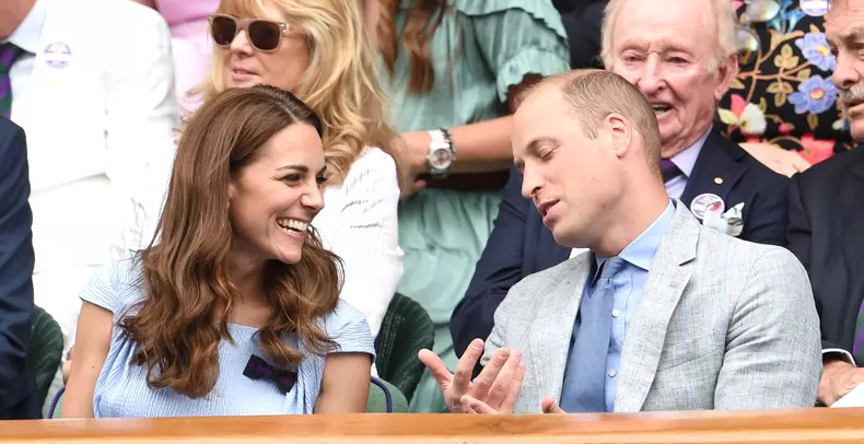 Kate Middleton și Prințul William, Wimbledon 2019