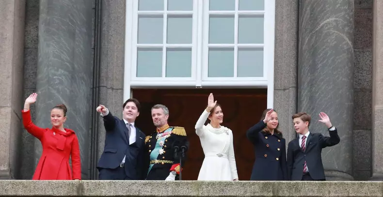 Regele Frederik al Danemarcei