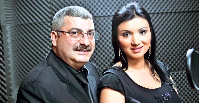 Adriana Bahmuţeanu și fostul soț, Silviu Prigoană